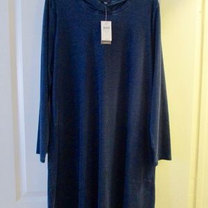 LAST CALL!! NWT Pure Jill Indigo Ocean Wash Tunic